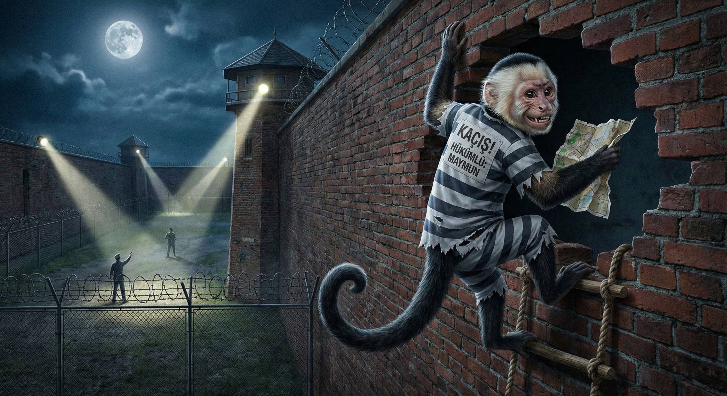 Büyük Firar: Hapishaneyi "Delik Açarak" Terk Eden Hayvan Hangisidir?