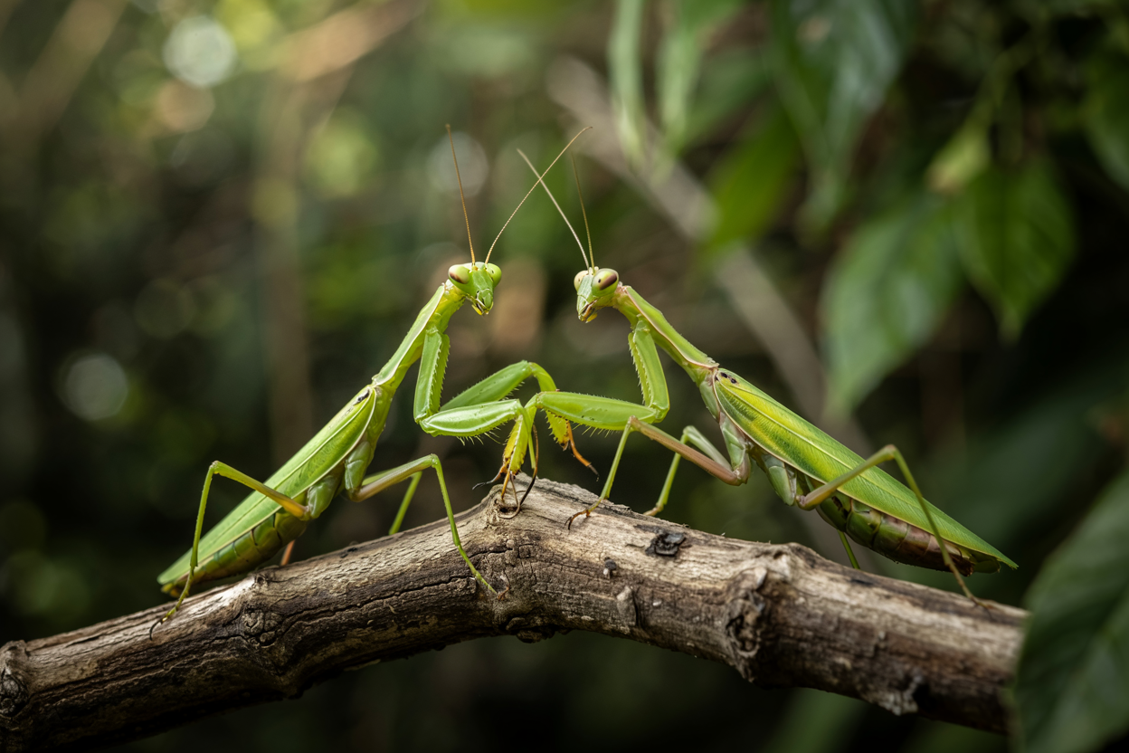 Mantis Dişisi Erkeği Neden Yer?