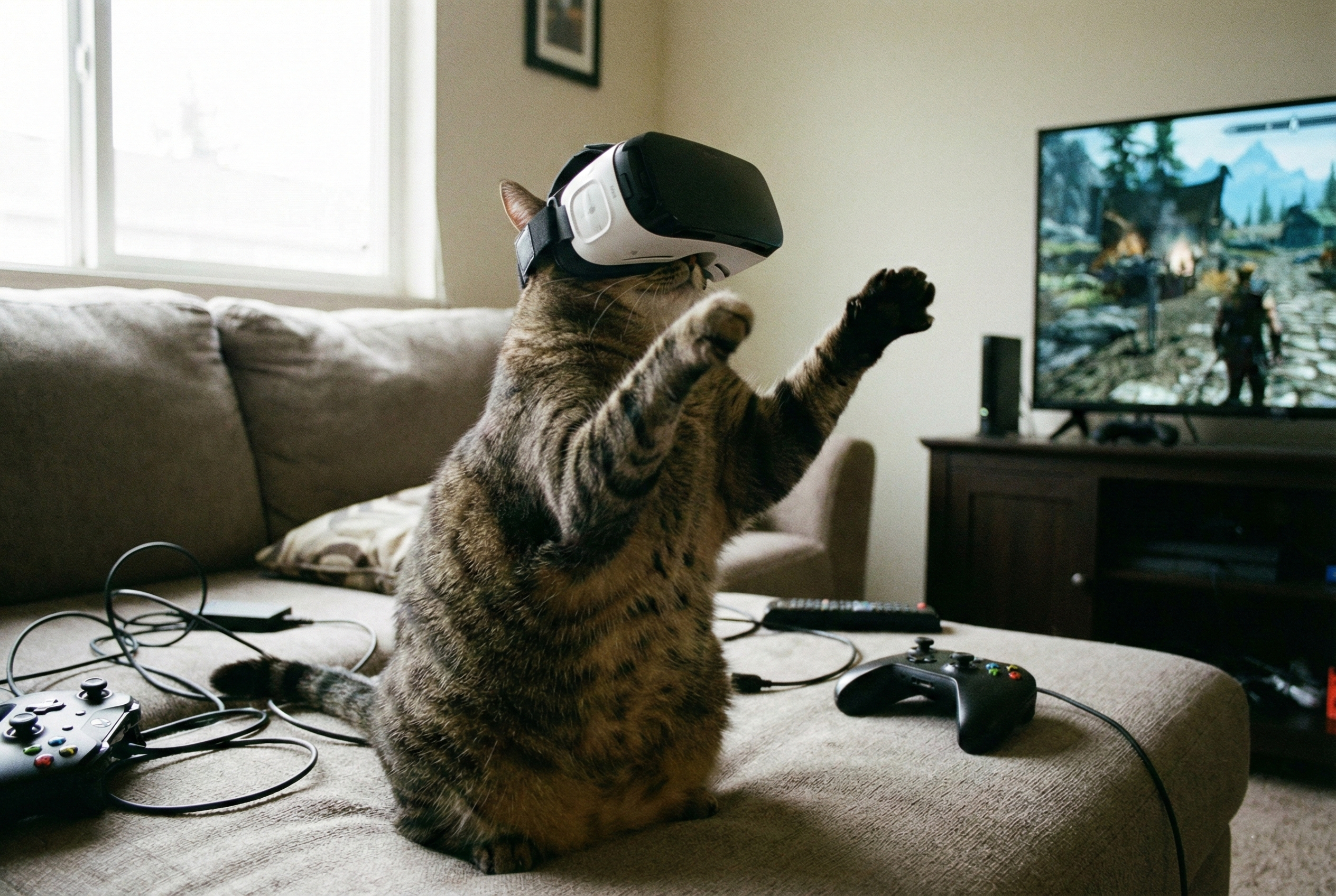 Kediler ve Metaverse: VR Gözlük Takmaları Mümkün mü?