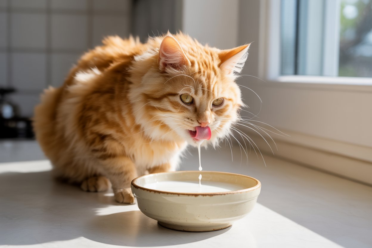 Kediler Neden Süt İçemez Hale Geldi.