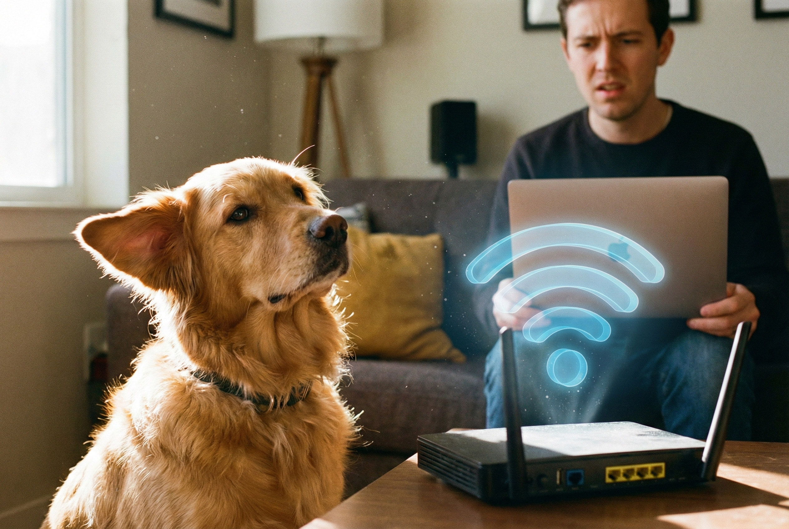 Görünmez Dalgalar: Köpekler Wi-Fi Sinyallerini Hisseder mi?