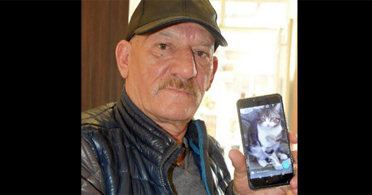 3 Bacaklı Kayıp Kedisi Cino’yu Her Yerde Arayan Taner Amca